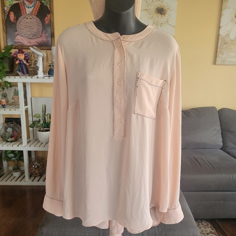 Lane Bryant Long Sleeve Blouse